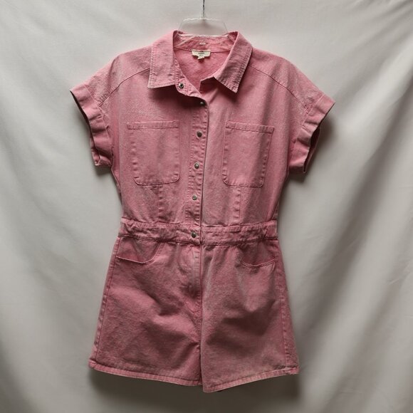 entro Pants - entro pink denim romper Sz L